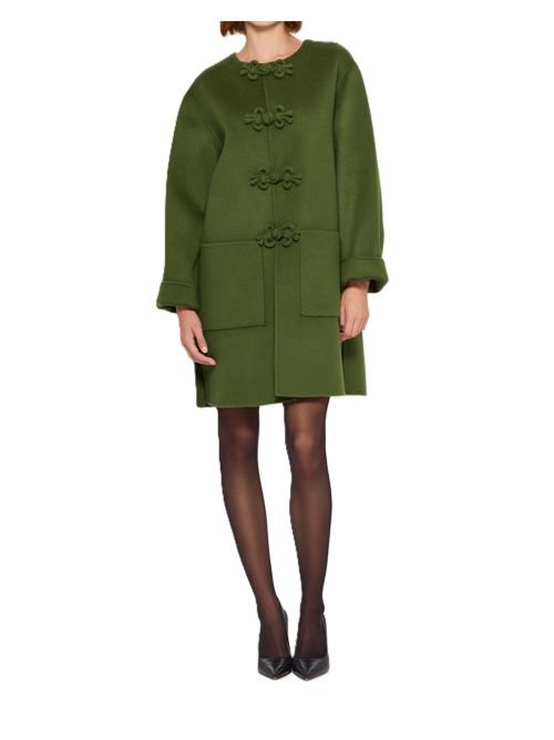 Cappotto con alamari leak26 P.a.r.o.s.h. | D431902LEAK26005 VERDE